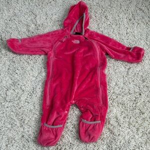 The North Face Fuchsia Infant Snowsuit